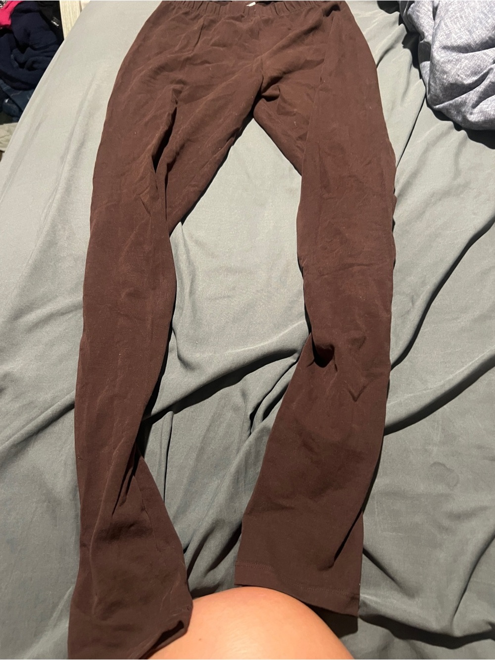 Bonds move xs brown leggings